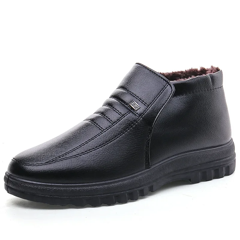 Men'S Shoes Hey Dude - Bottes en cuir décontractées à enfiler