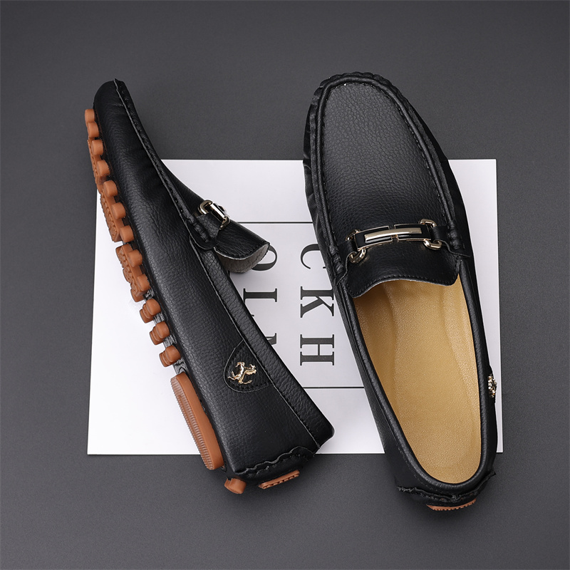 Boat Shoe Leather - Chaussures pour hommes, mocassins, chaussures de