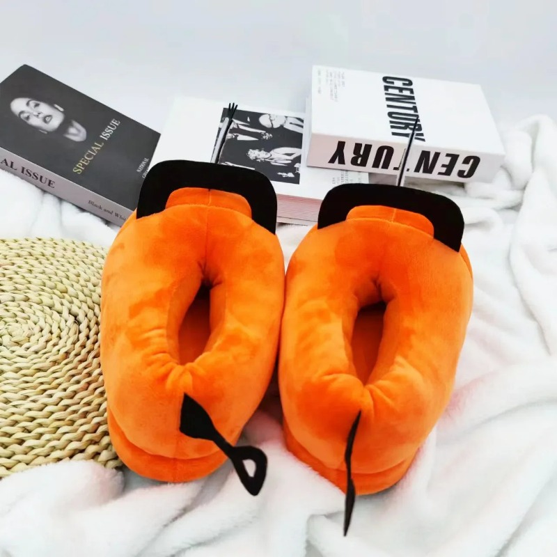 Men'S Shoes To Women'S - Anime tronçonneuse homme Pochita maison pantoufle
