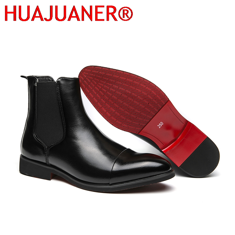 Men'S Shoes Hey Dude - Bottes Chelsea noires de Style britannique