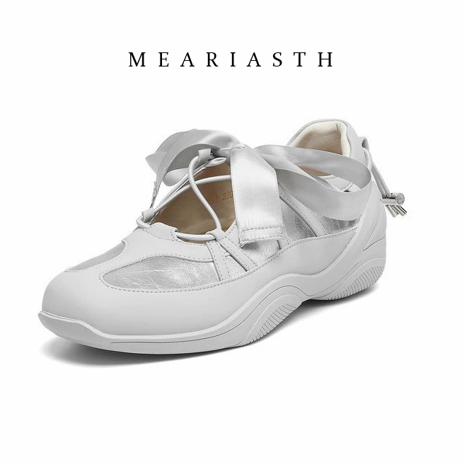 Boat Shoe Leather - Chaussures plates Mary Jane pour femmes,