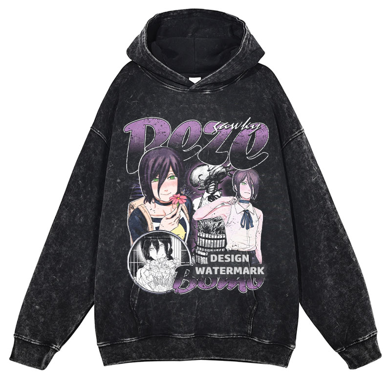 Men'S Shoes Xl - Anime tronçonneuse homme sweats à capuche