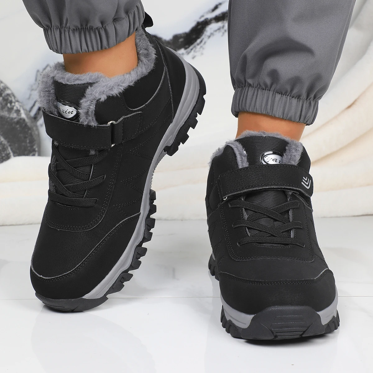 Hiking Boot Waterproof - Bottes d'hiver pour hommes, bottes de
