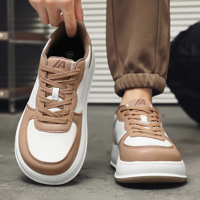 Minimalist Barefoot Shoe - Mode cuir hommes minimaliste pieds nus