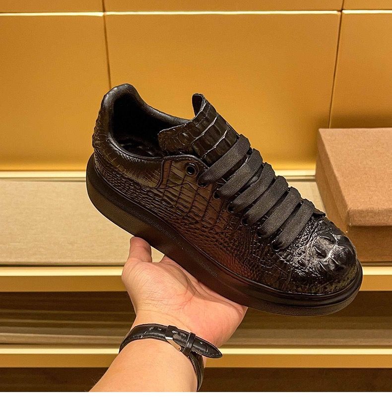 Men'S Shoes Hey Dude - 2025 été crocodile imprimé noir hommes