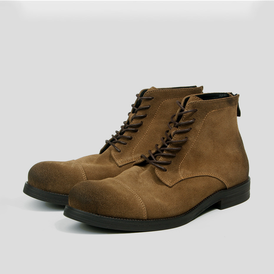 Oxford Brogue Leather - EAGSITY – bottes vintage en cuir