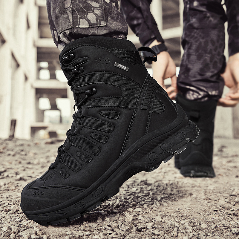 Hiking Boot Waterproof - Nouveaux hommes bottes tactiques marque militaire