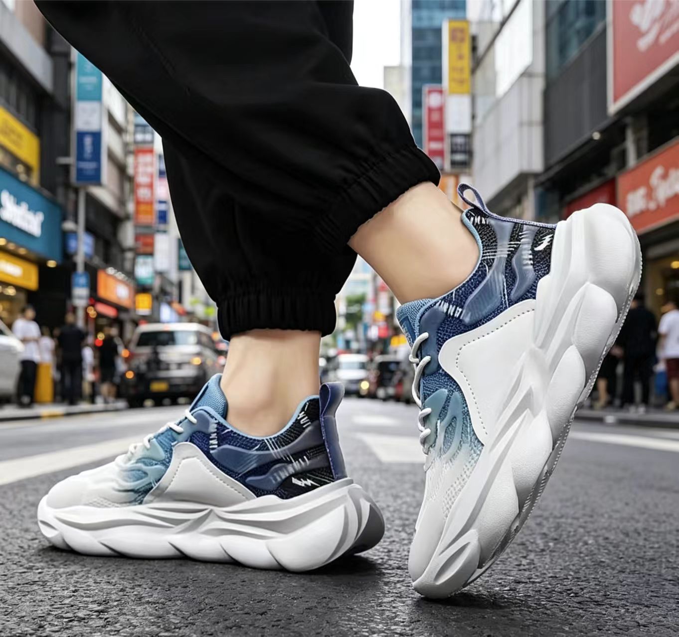 Men'S Shoes That Make You Taller - Chaussures pour hommes à semelle épaisse
