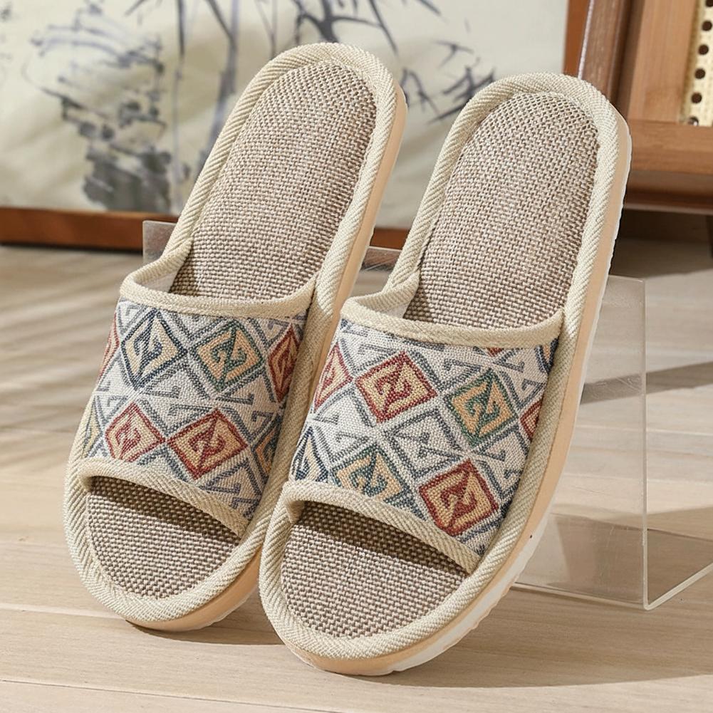Chaussons en lin quatre saison - Men'S Shoes To Women'S avis et prix