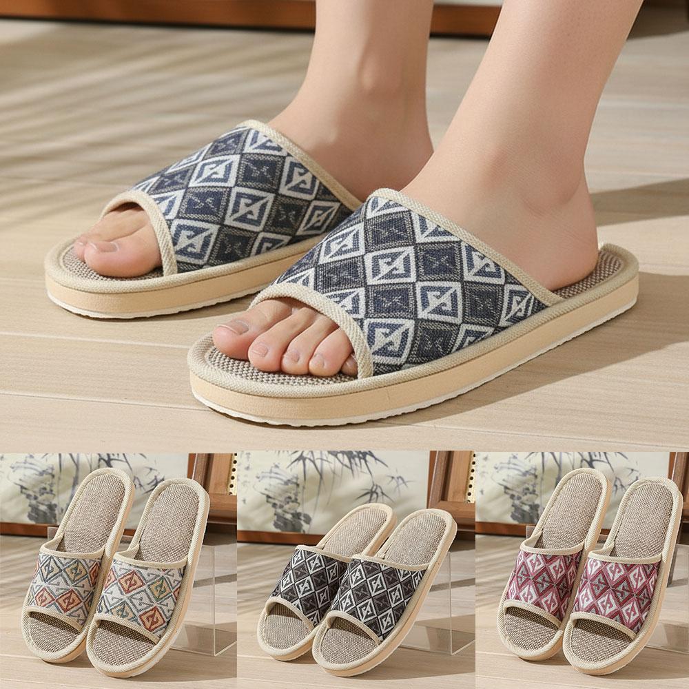 Chaussons en lin quatre saison - Men'S Shoes To Women'S avis et prix