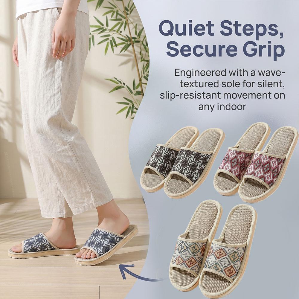 Chaussons en lin quatre saison - Men'S Shoes To Women'S avis et prix