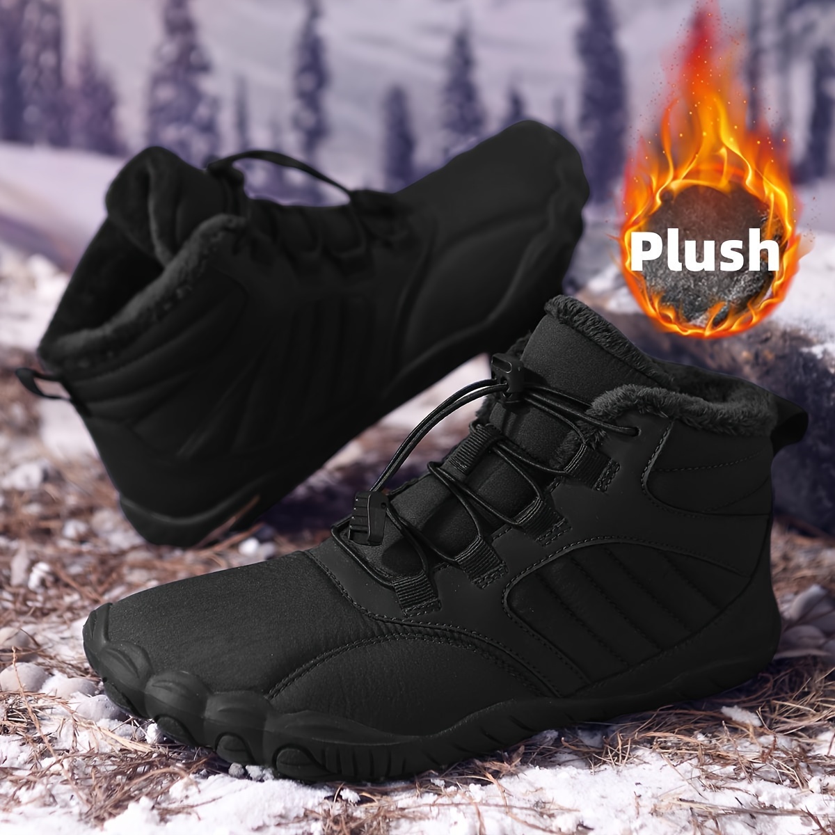 Bottes de neige unisexe d'hive - Minimalist Barefoot Shoe avis et prix