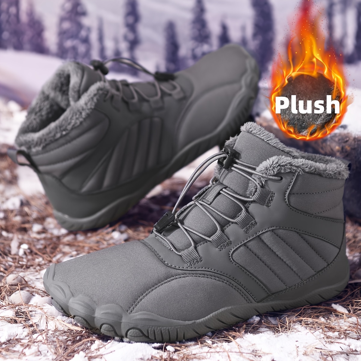 Bottes de neige unisexe d'hive - Minimalist Barefoot Shoe avis et prix