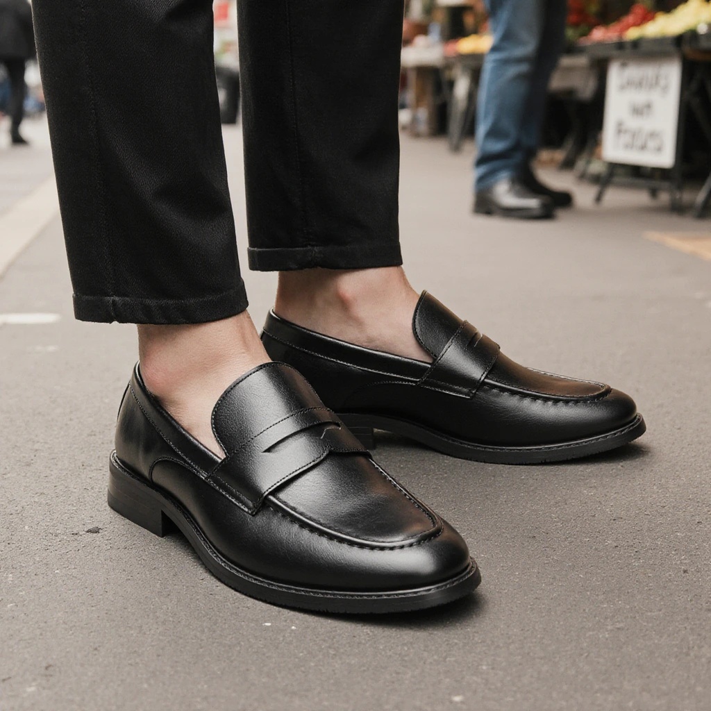 Mocassins noirs pour hommes, c - Men'S Shoes Hey Dude avis et prix