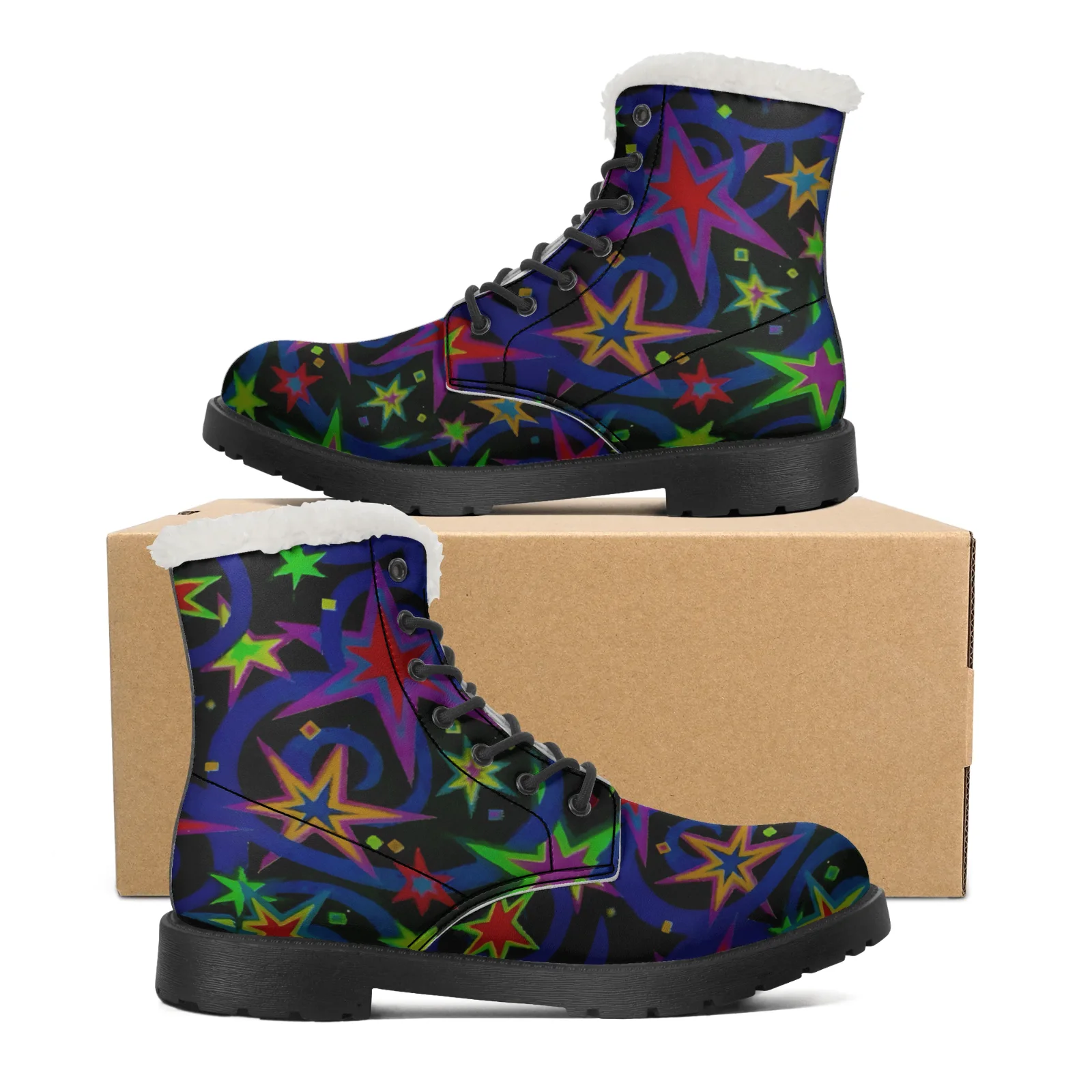 Bottes de neige en peluche Sta - Men Shoes Eu To Us avis et prix