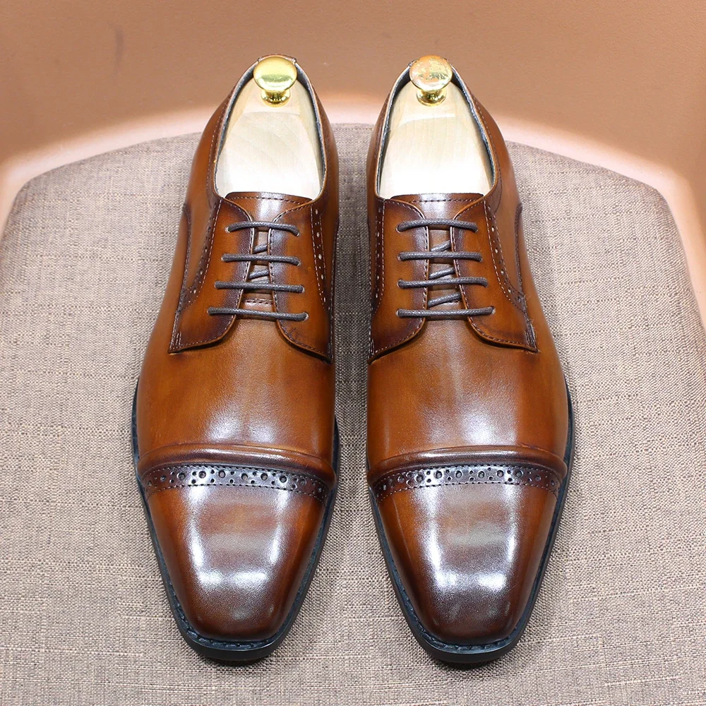 Oxfords robustes à bout pointu - Men'S Shoes Smart avis et prix
