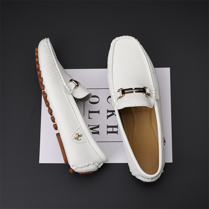 Chaussures pour hommes, mocass - Boat Shoe Leather avis et prix