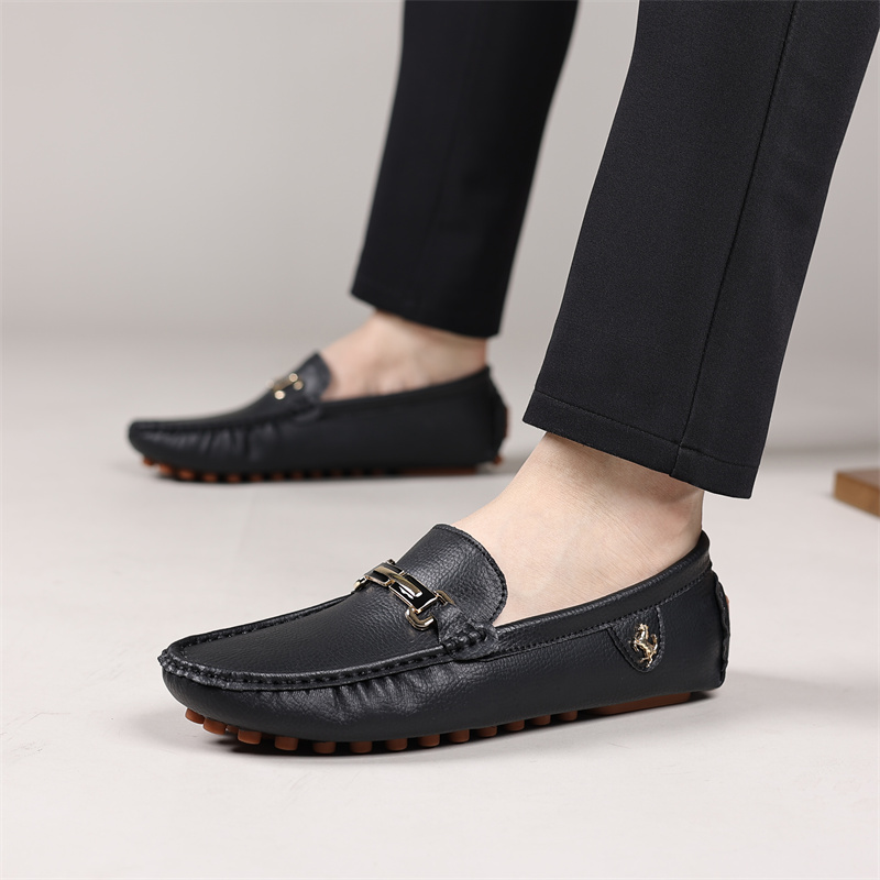 Chaussures pour hommes, mocass - Boat Shoe Leather avis et prix