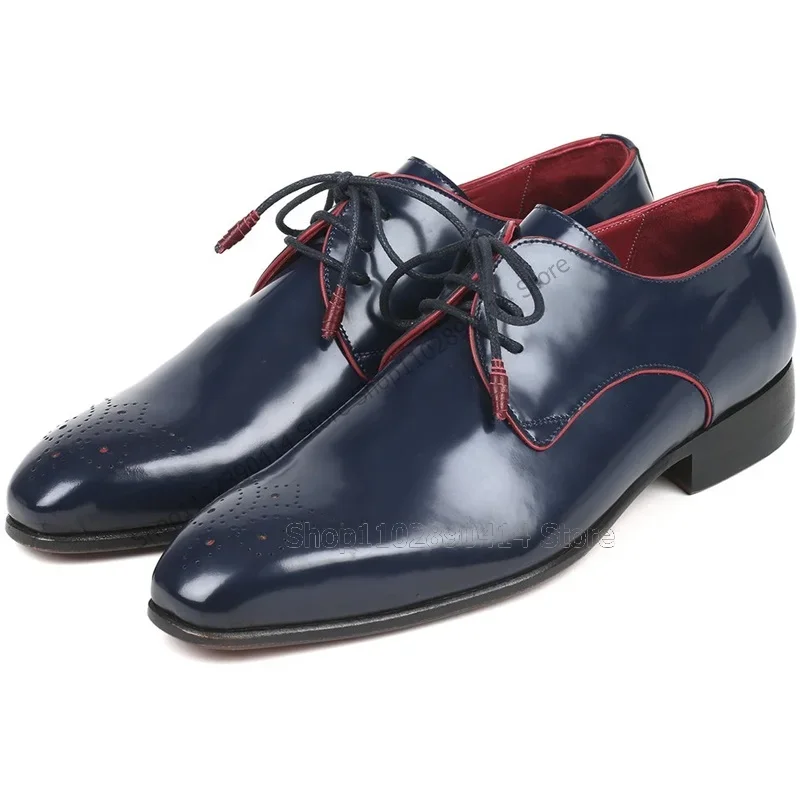Chaussures Derby pour hommes b - Men'S Shoes Navy Blue avis et prix