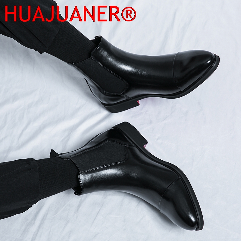 Bottes Chelsea noires de Style - Men'S Shoes Hey Dude avis et prix