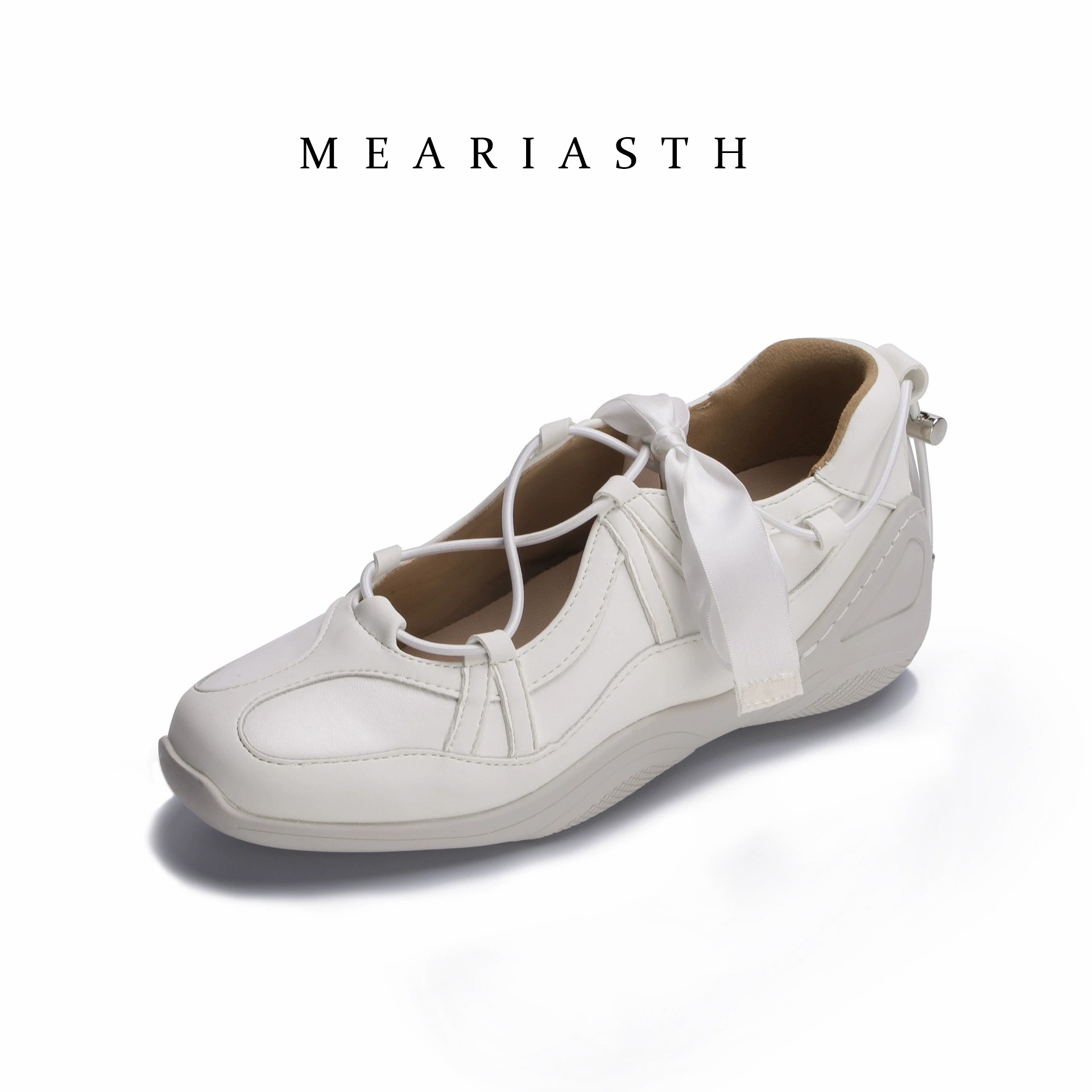 Chaussures plates Mary Jane po - Boat Shoe Leather avis et prix
