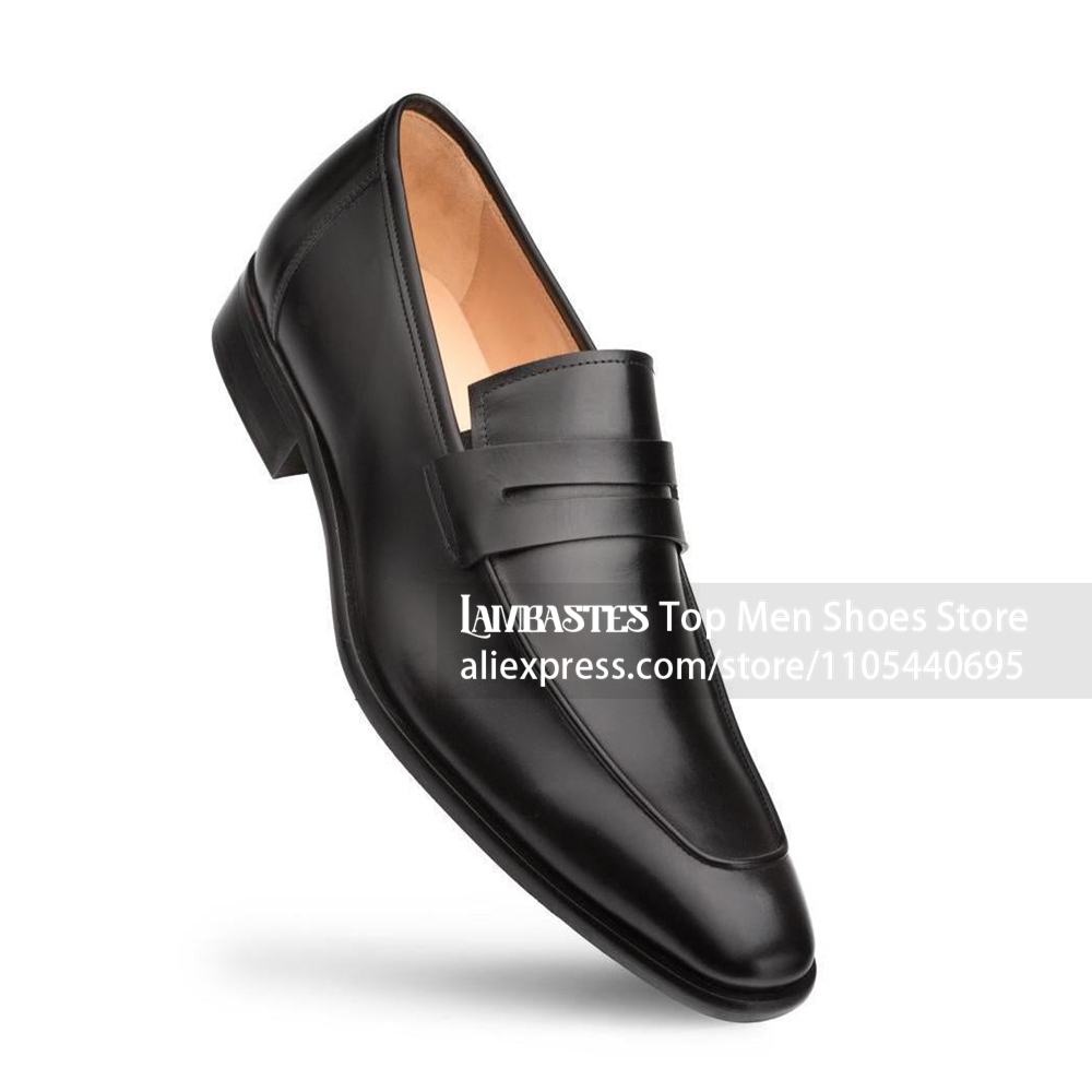 Mocassins en cuir PU bleu mari - Men'S Shoes Navy Blue avis et prix