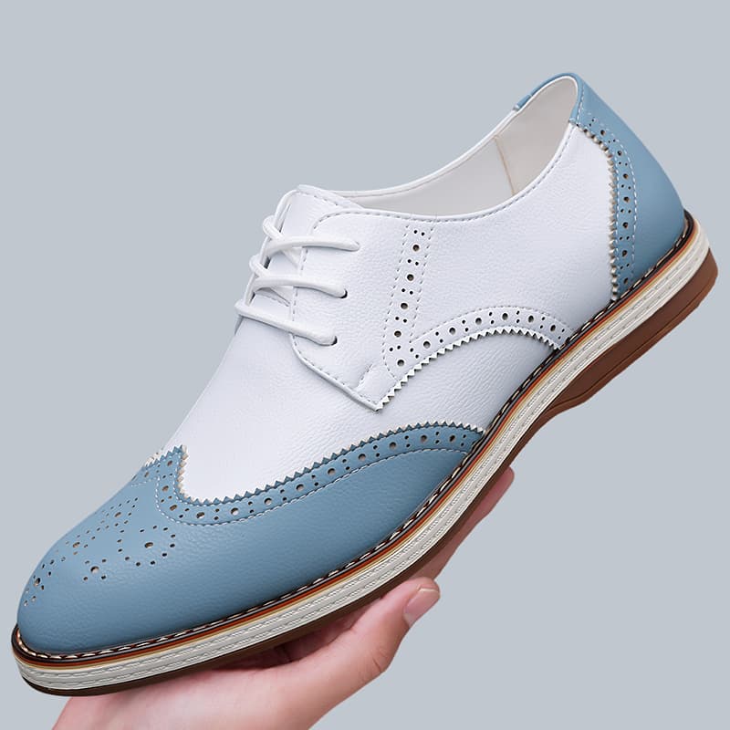 Chaussures Oxford brogues bico - Oxford Brogue Leather avis et prix