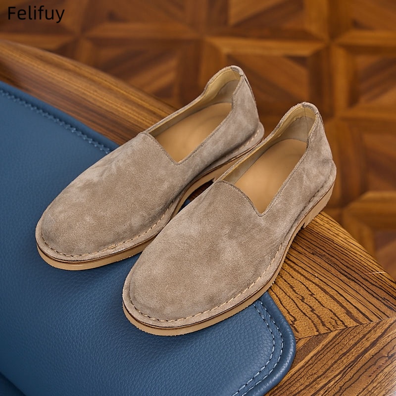 Mocassins pour homme en daim d - Boat Shoe Leather avis et prix