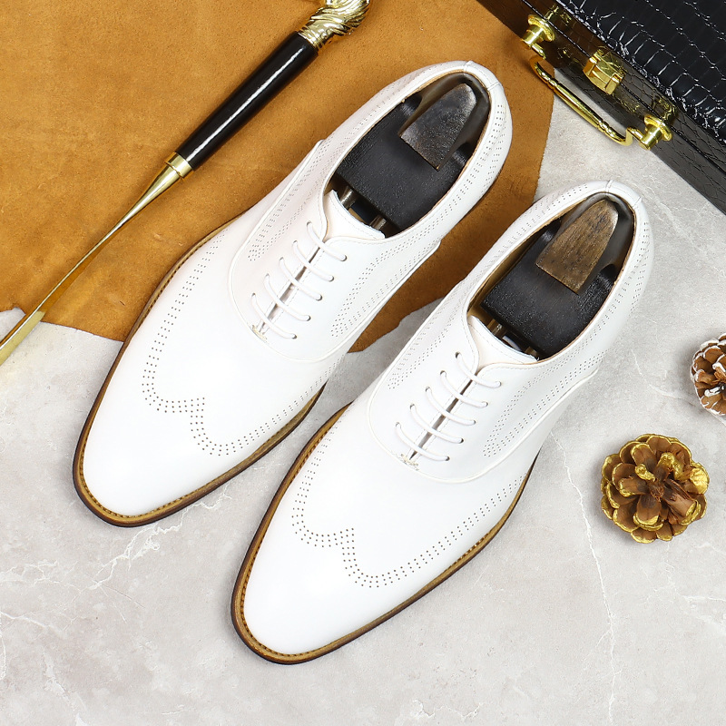 Chaussures Brogue à Lacets en  - Oxford Brogue Leather avis et prix