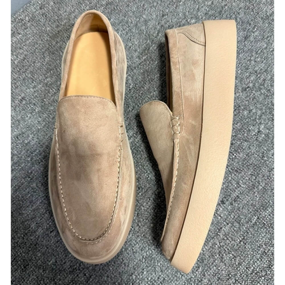 Mocassins plateforme en daim b - Men'S Shoes Smart avis et prix