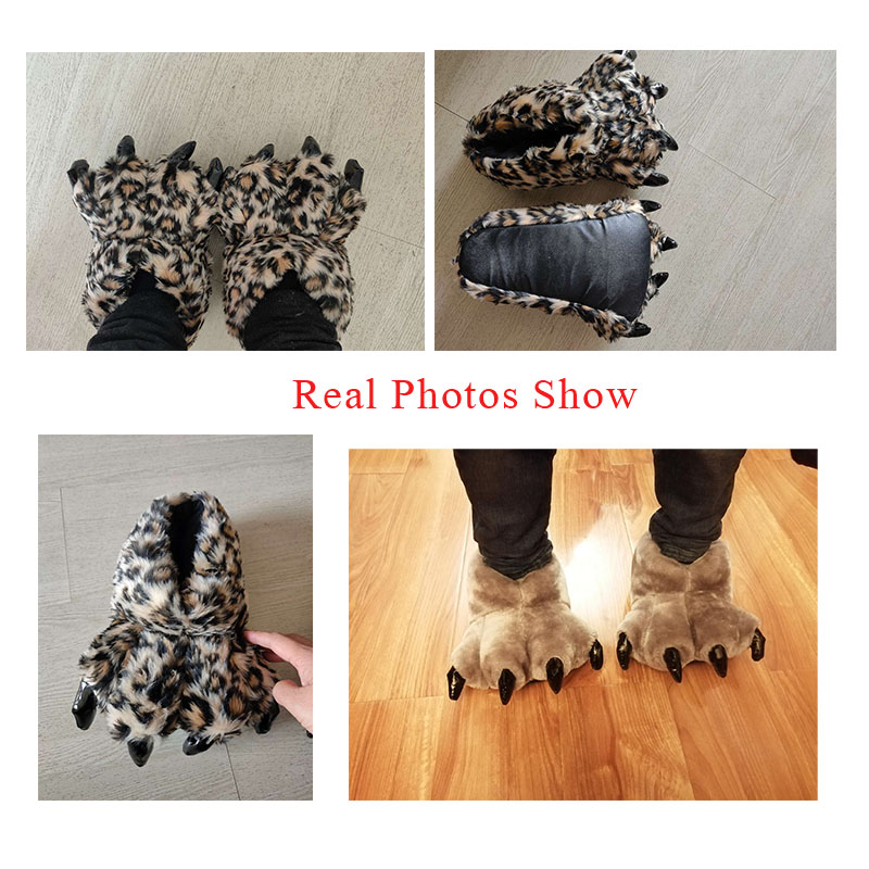 Taille 35-43 noir Animal patte - Men'S Shoes To Women'S avis et prix