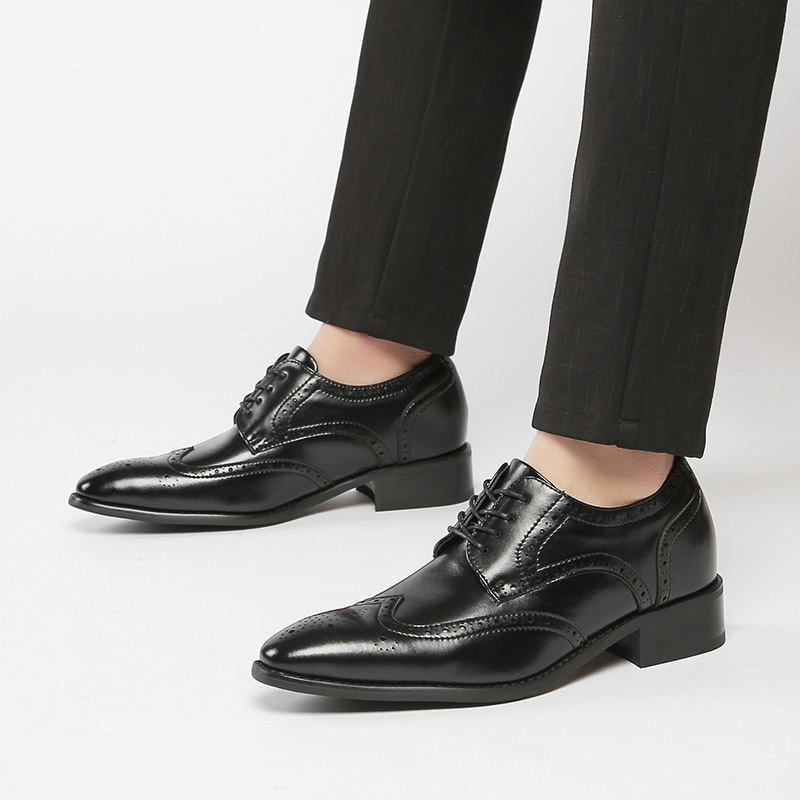 Brogue en cuir véritable pour  - Oxford Brogue Leather avis et prix