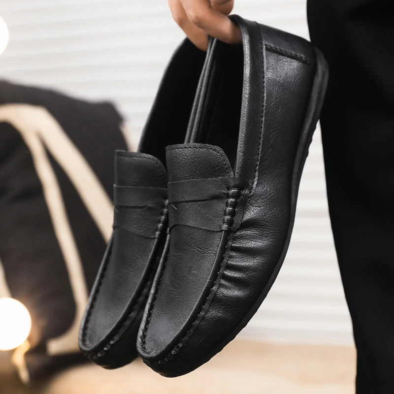 Chaussures Homme Décontractées - Boat Shoe Leather avis et prix