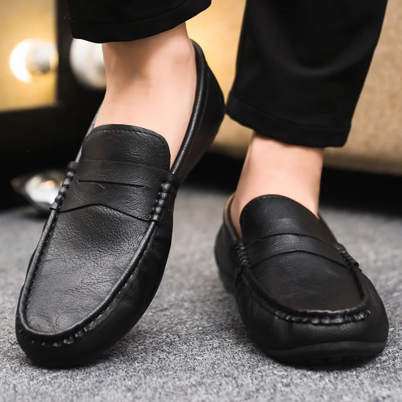 Chaussures Homme Décontractées - Boat Shoe Leather avis et prix