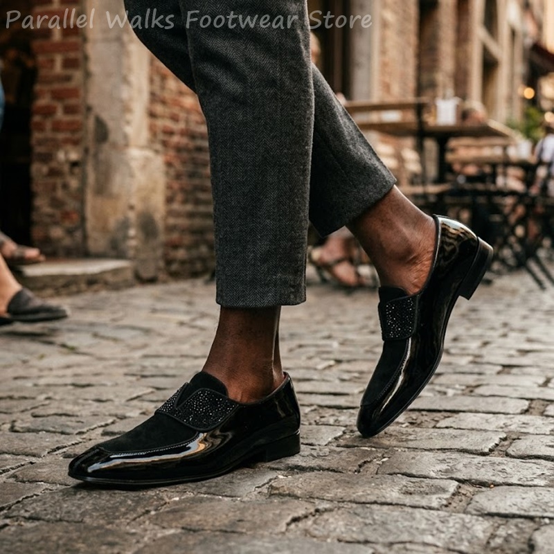 Mocassins pour hommes noirs en - Men'S Shoes Smart avis et prix