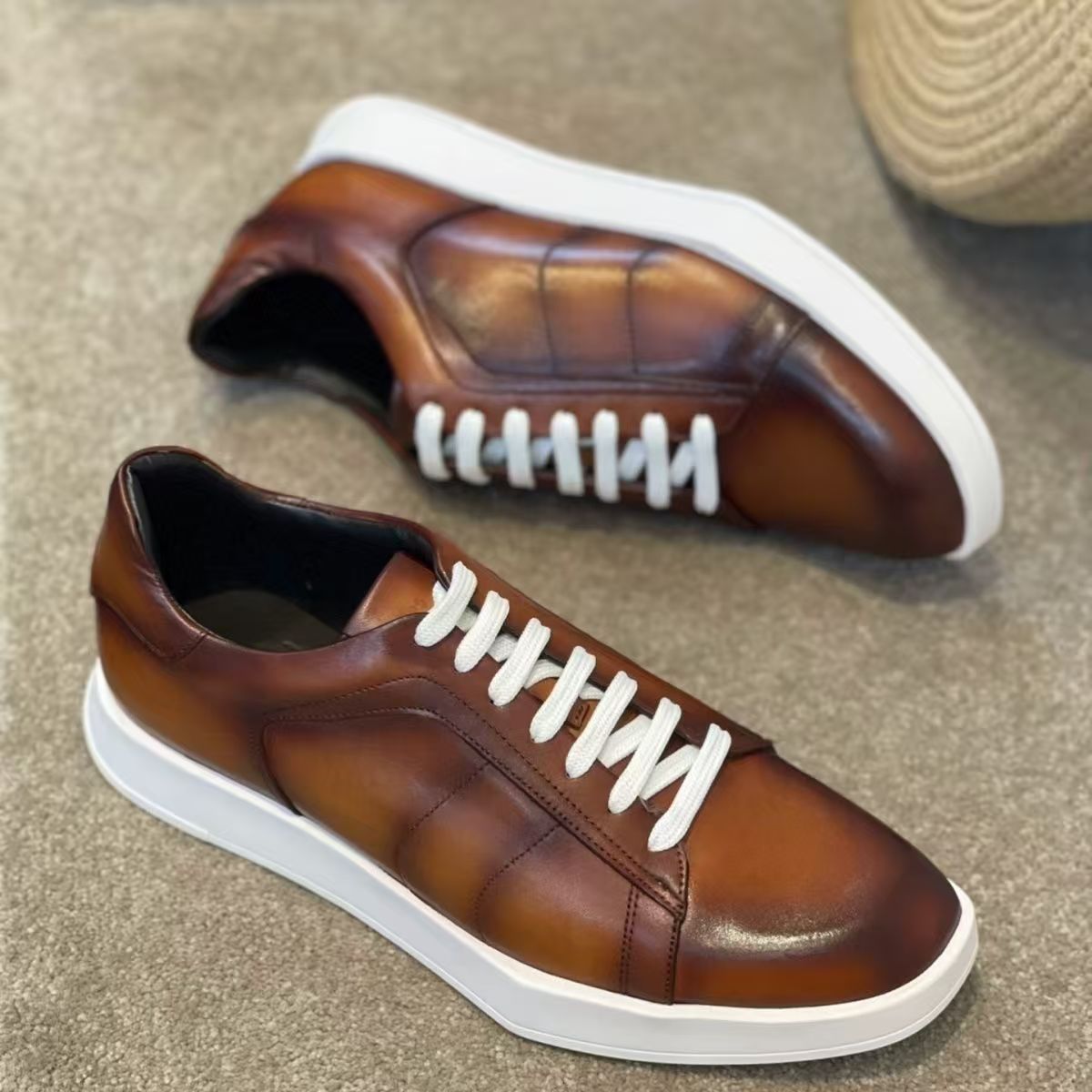 Chaussures pour hommes en peau - Men Shoes Eu To Us avis et prix