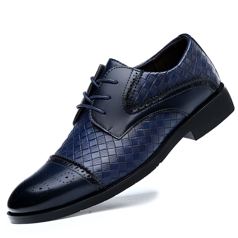 Chaussures Oxford à lacets pou - Men'S Shoes Navy Blue avis et prix