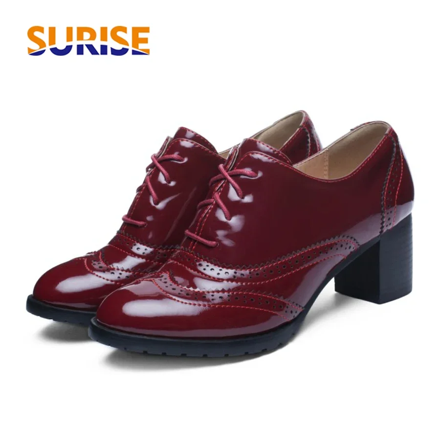 Oxfords-Escarpins britanniques - Oxford Brogue Leather avis et prix