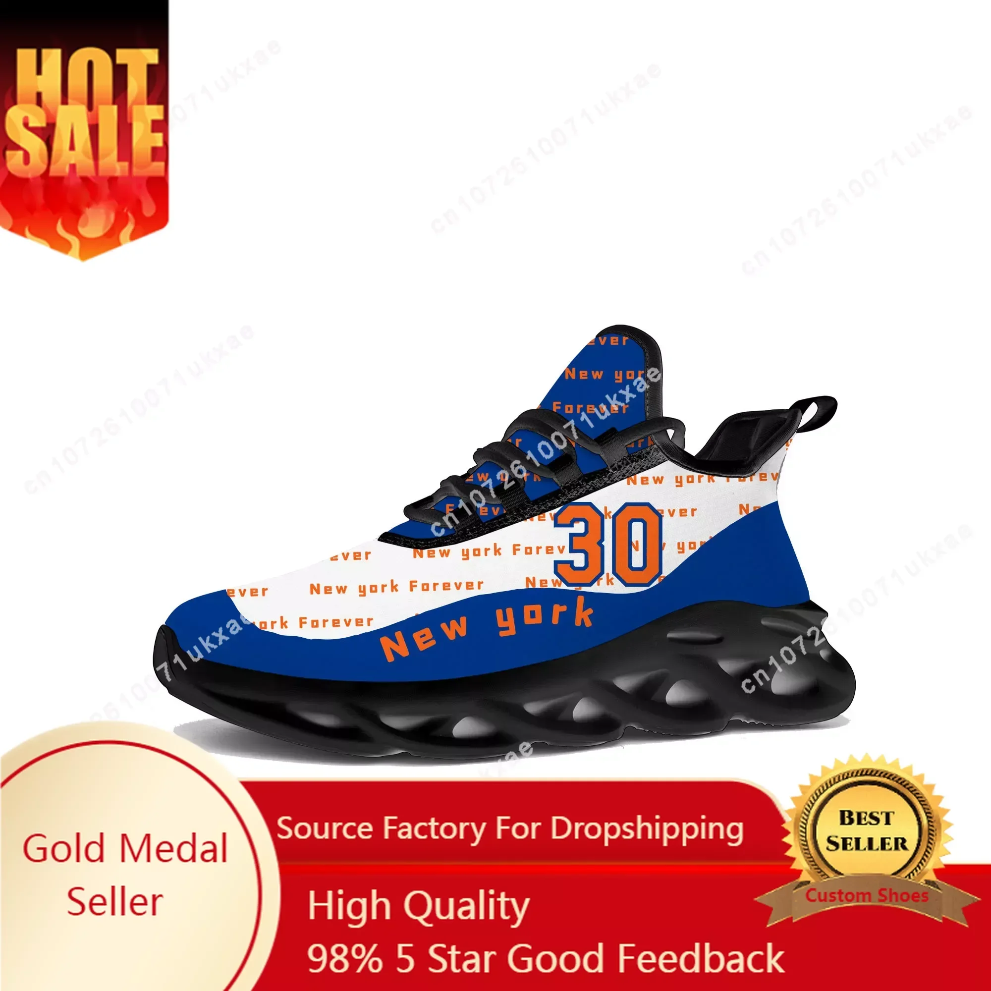 New York Number 30 11 9 New Yo - Men'S Shoes York avis et prix