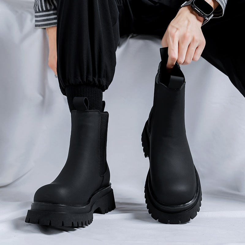 Bottes Chelsea montantes noire - Men Shoes 2026 avis et prix