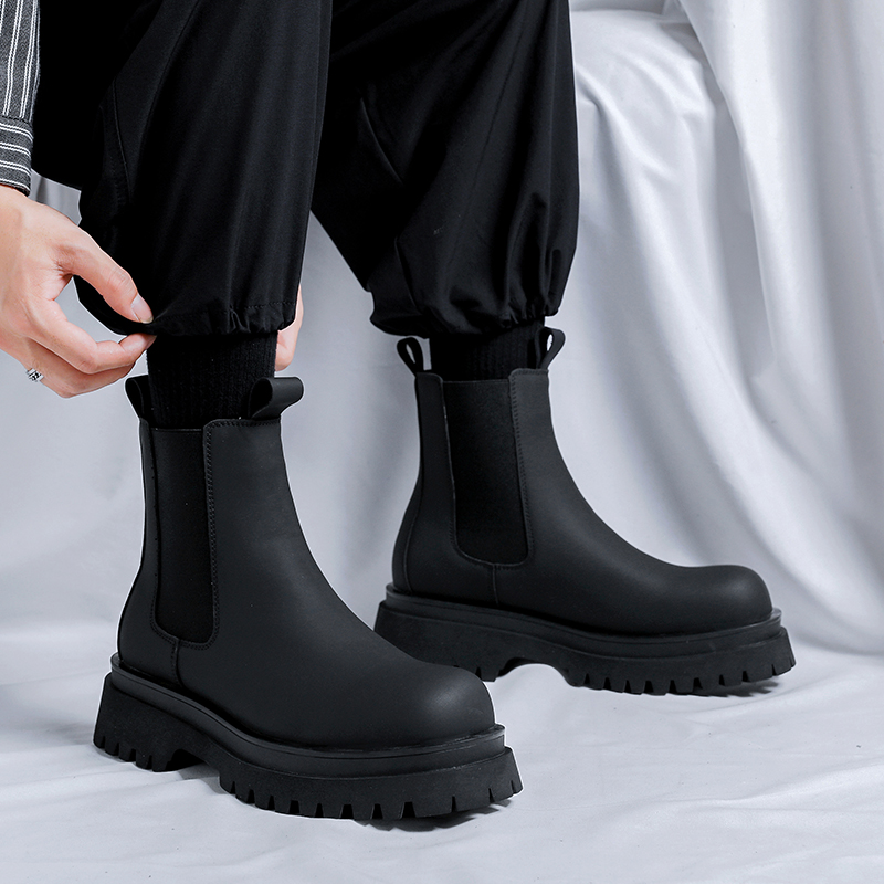 Bottes Chelsea montantes noire - Men Shoes 2026 avis et prix