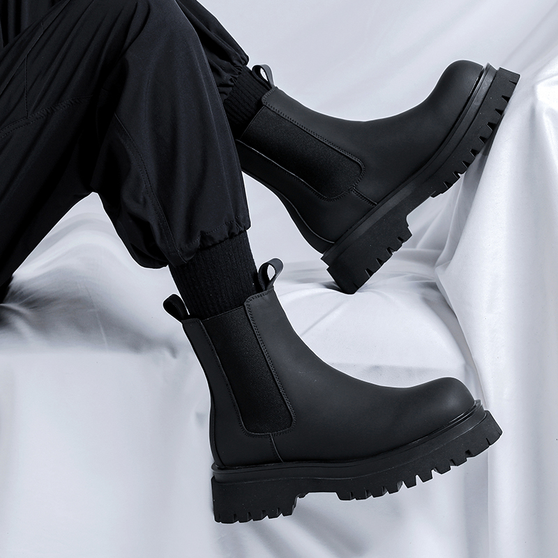 Bottes Chelsea montantes noire - Men Shoes 2026 avis et prix