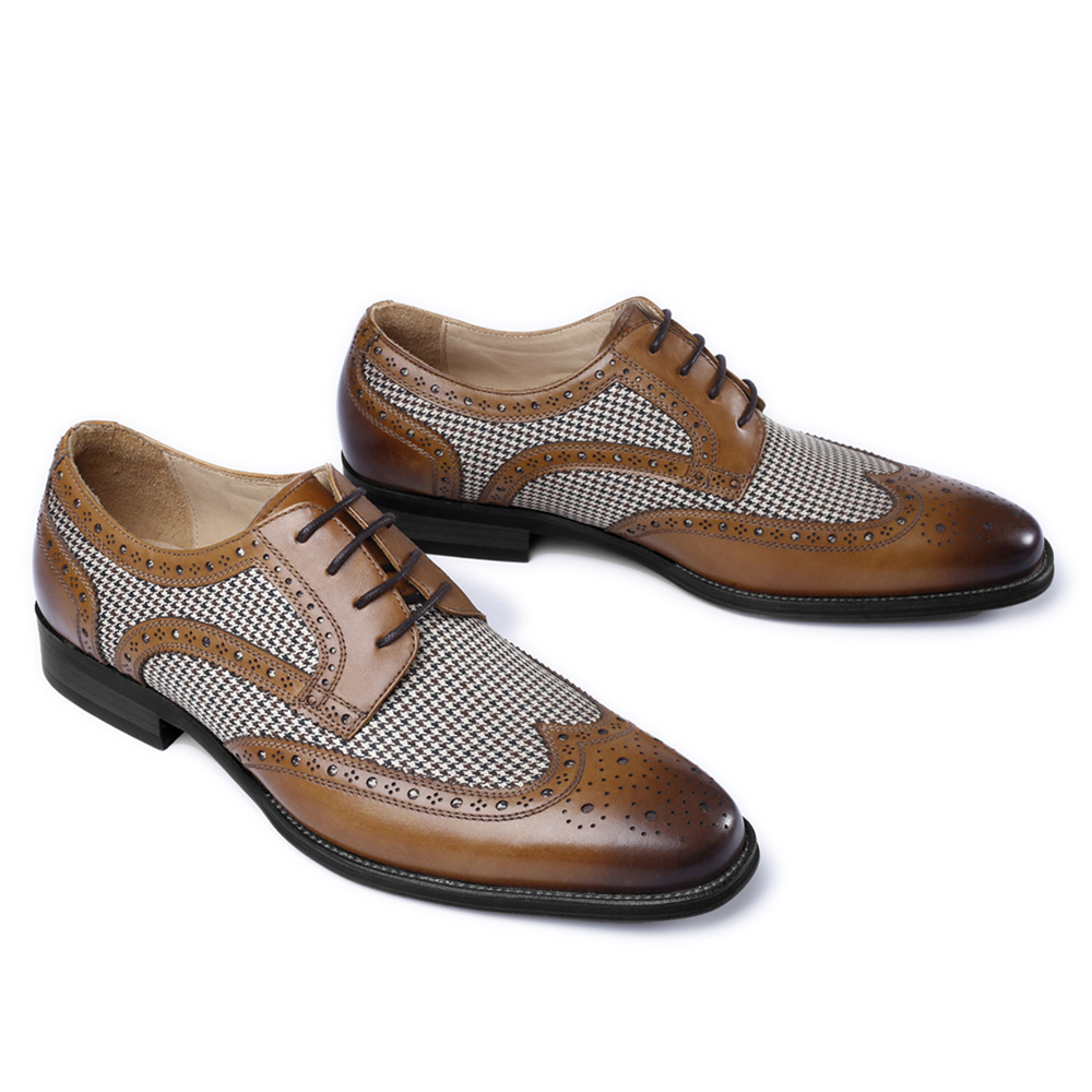 Oxford-Mocassins Plats en Cuir - Oxford Brogue Leather avis et prix
