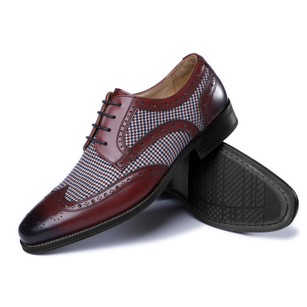 Oxford-Mocassins Plats en Cuir - Oxford Brogue Leather avis et prix